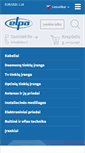 Mobile Screenshot of elpa.lt